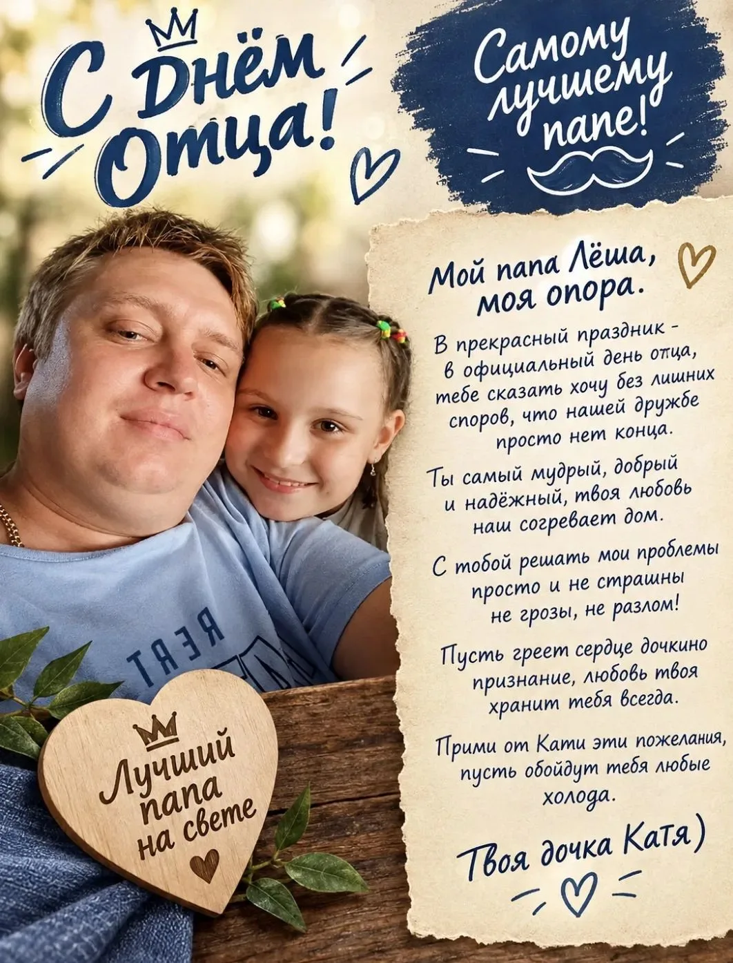 💙 «Папа в объективе» — наш фото-челлендж продолжается! 📸