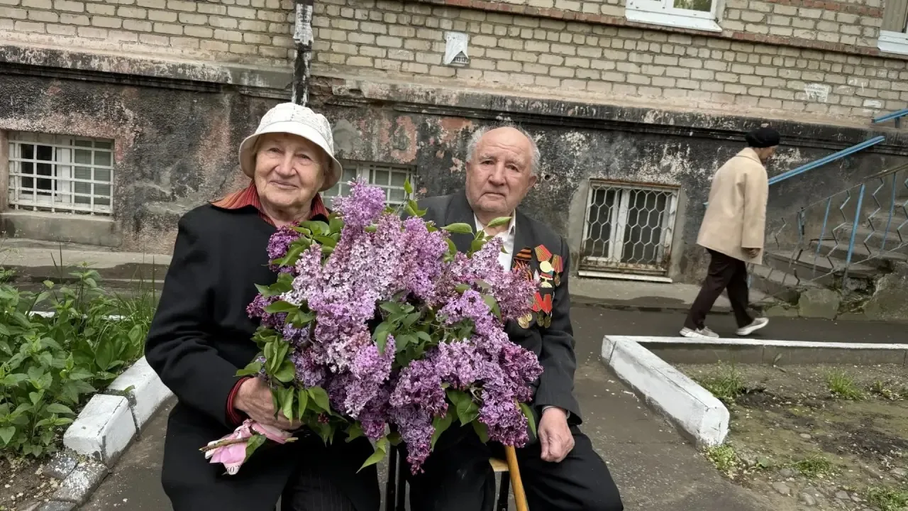 В гостях у Ветерана ВОВ!