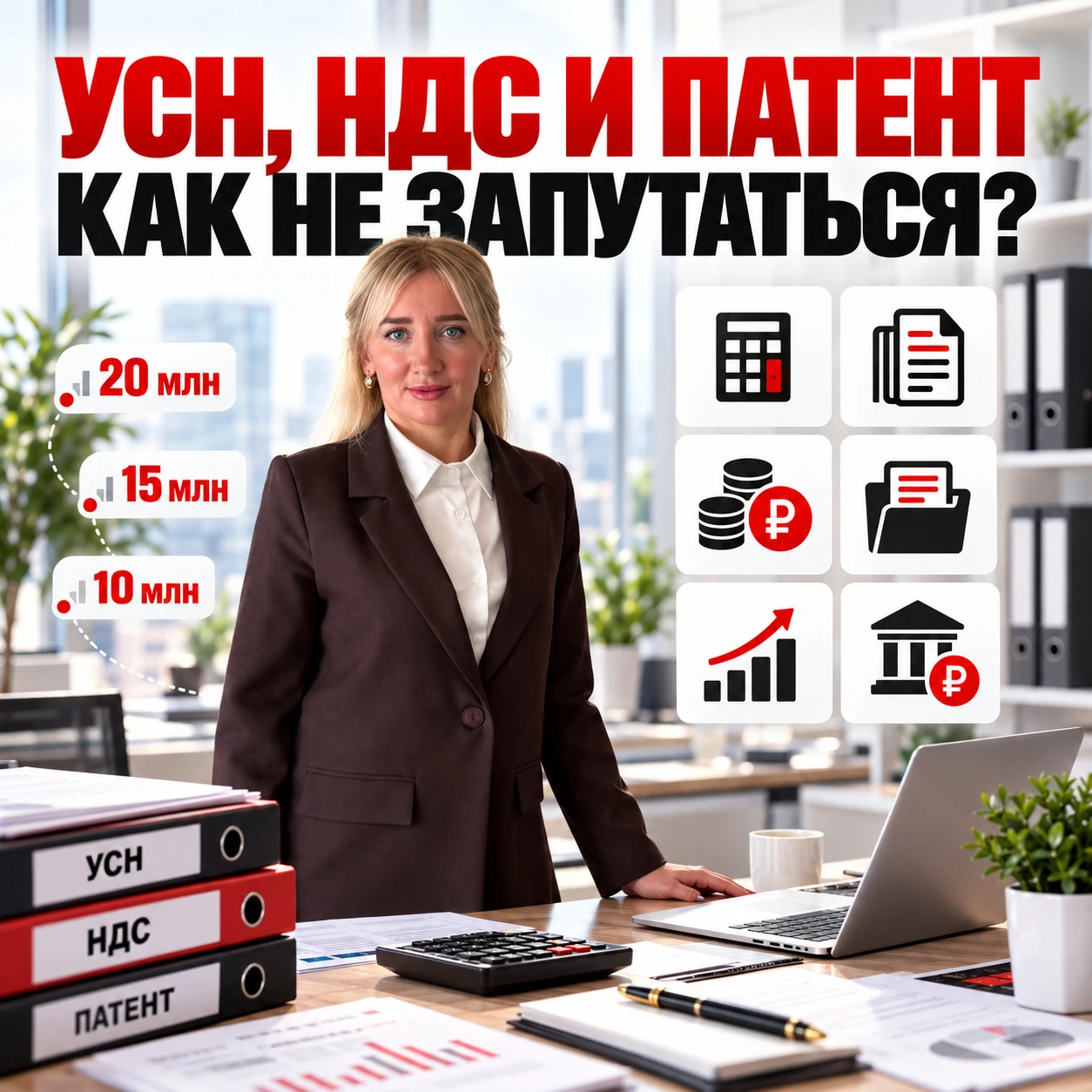 УСН, НДС и патент: не путайте лимиты 💰