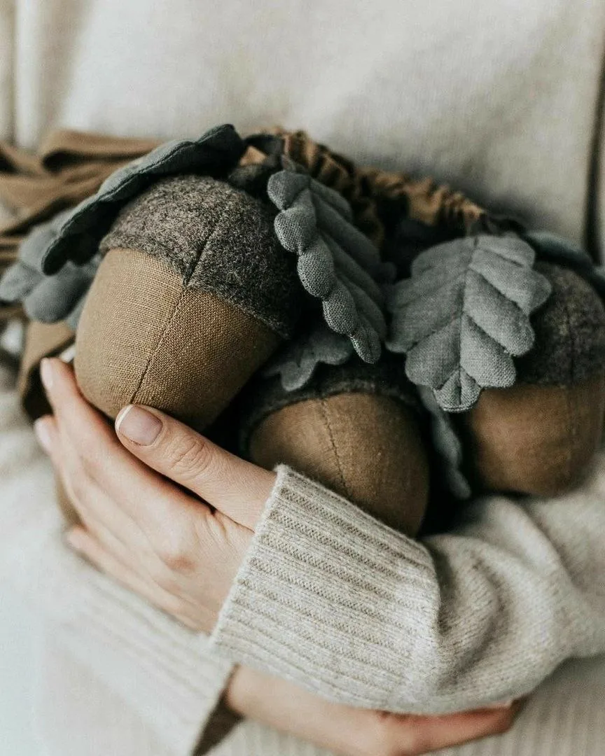 🍂 Интерьерные жёлуди