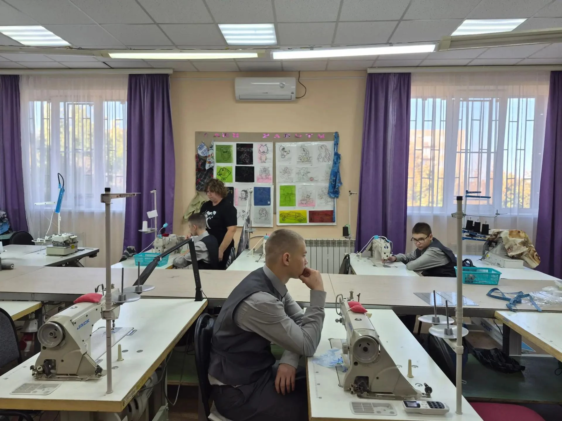 🧵 Первые шаги в профессии: производственное обучение по профессии «Швея»