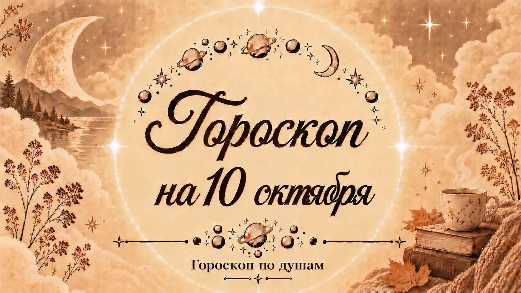 ✨ Гороскоп по душам на 10 октября✨