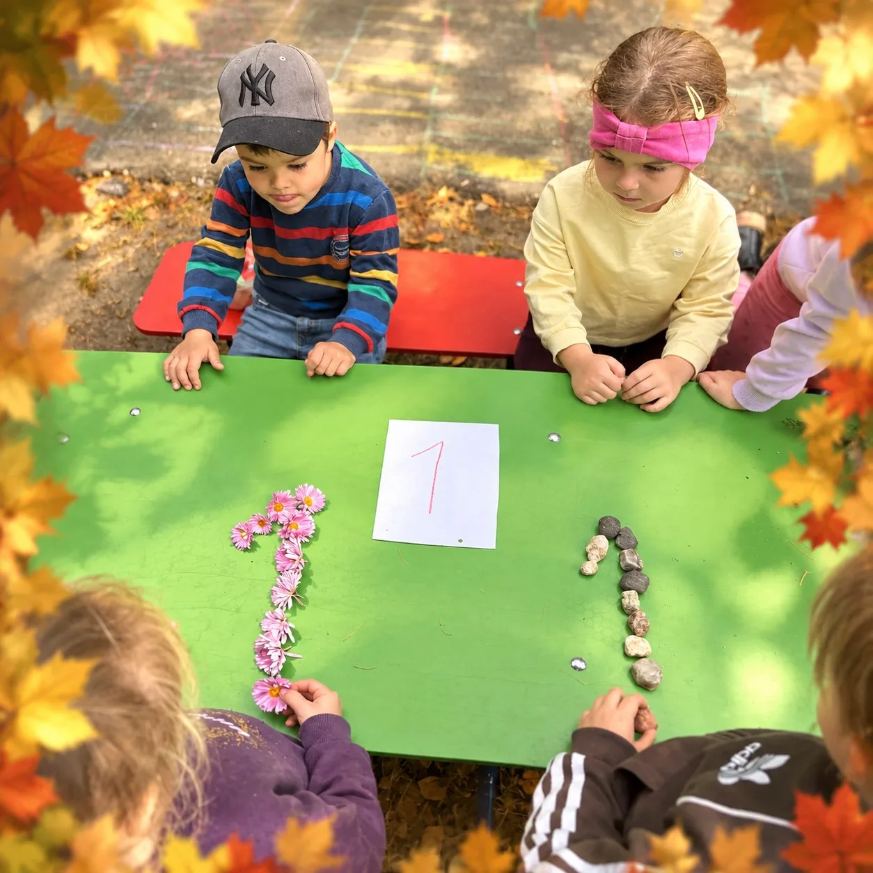 🍂🍁 Математика под ногами🌸