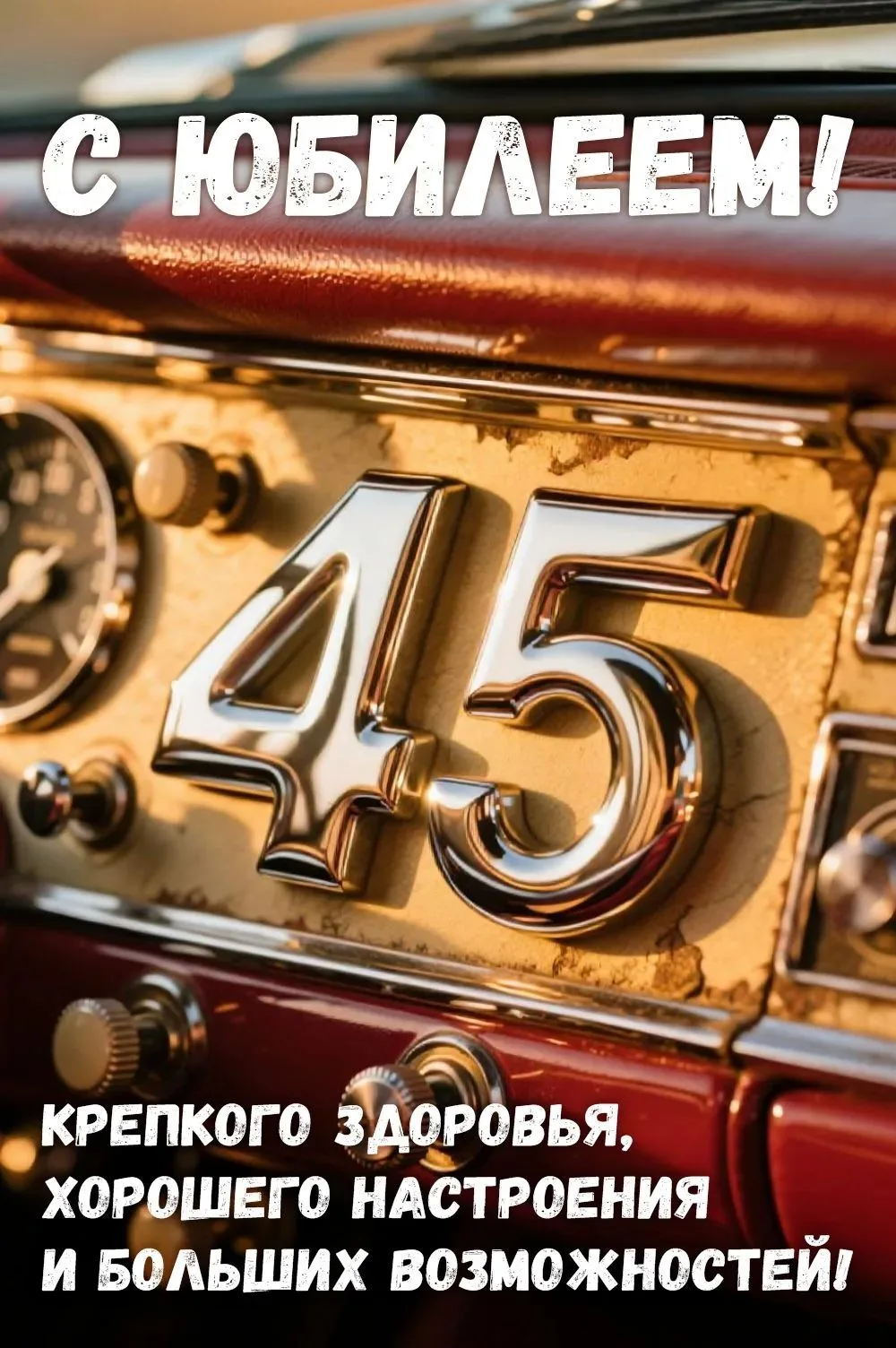 #сднёмрождения #45лет