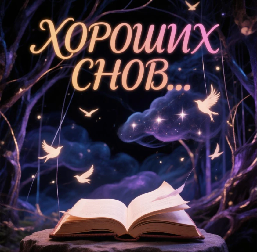Спокойной ночи! 🌸❤😊