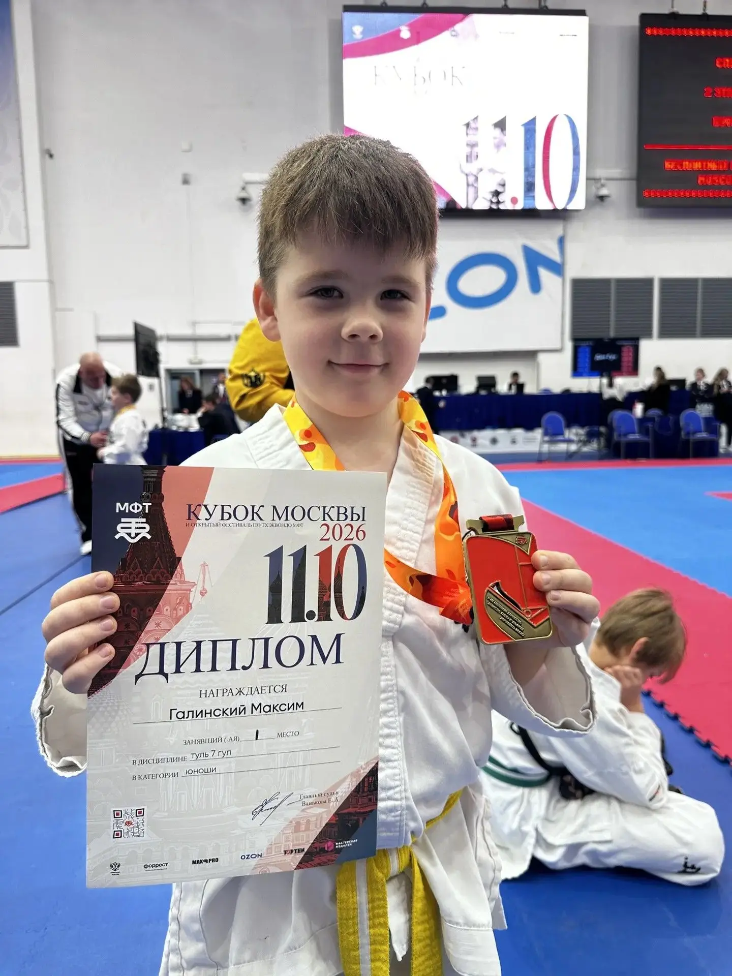 🏆🥋 КУБОК МОСКВЫ ПО ТХЭКВОНДО МФТ