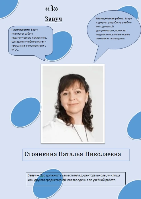 Продолжаем публикацию азбуки школы