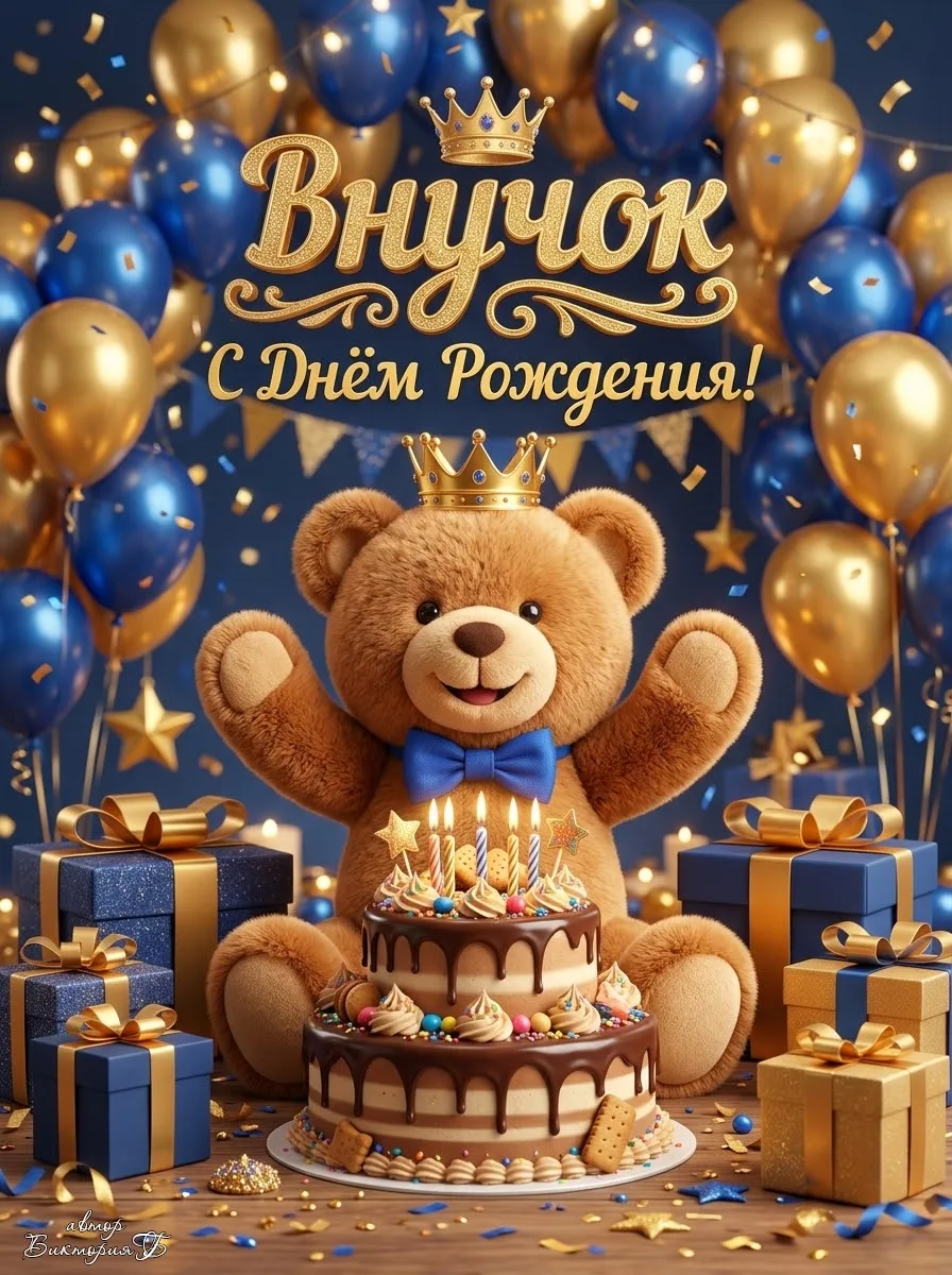 Дорогой и любимый внучок!