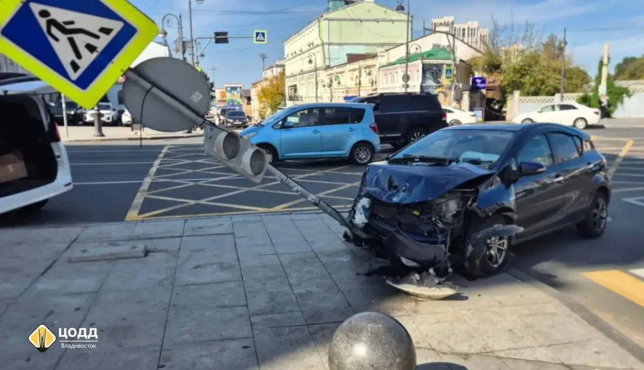 🚦 Во Владивостоке временно не работают светофоры на перекрёстке