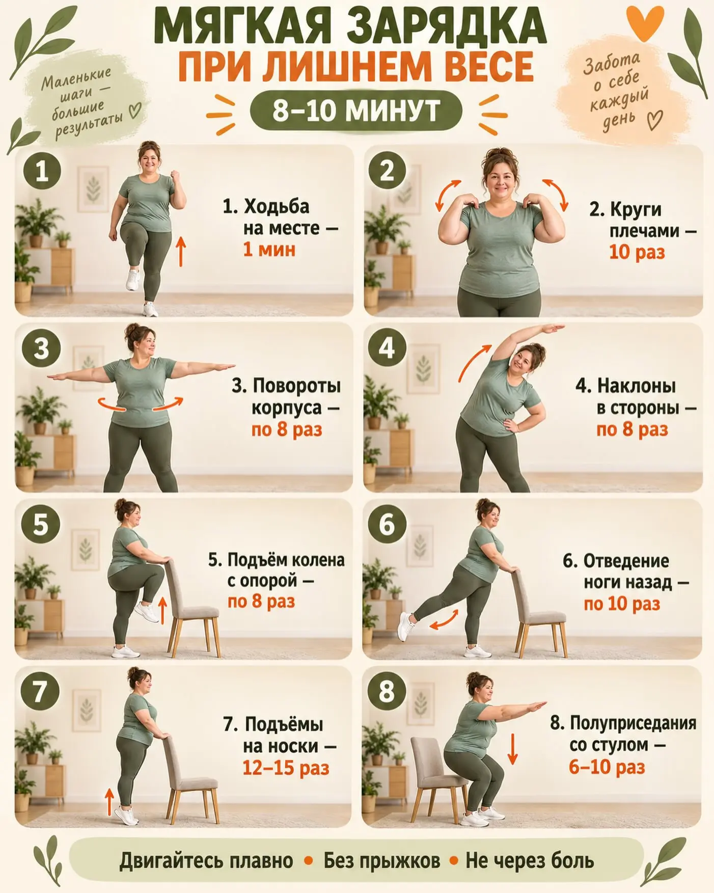 🤸‍♀️ Зачем нужна утренняя зарядка?