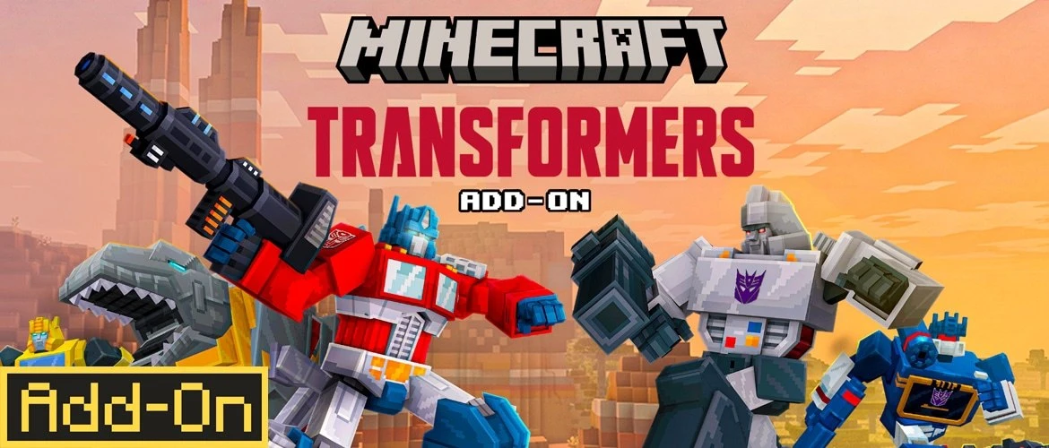 Transformers Add-On — Превратитесь в одного из 12 персонажей, включая Оптимуса Прайма и...