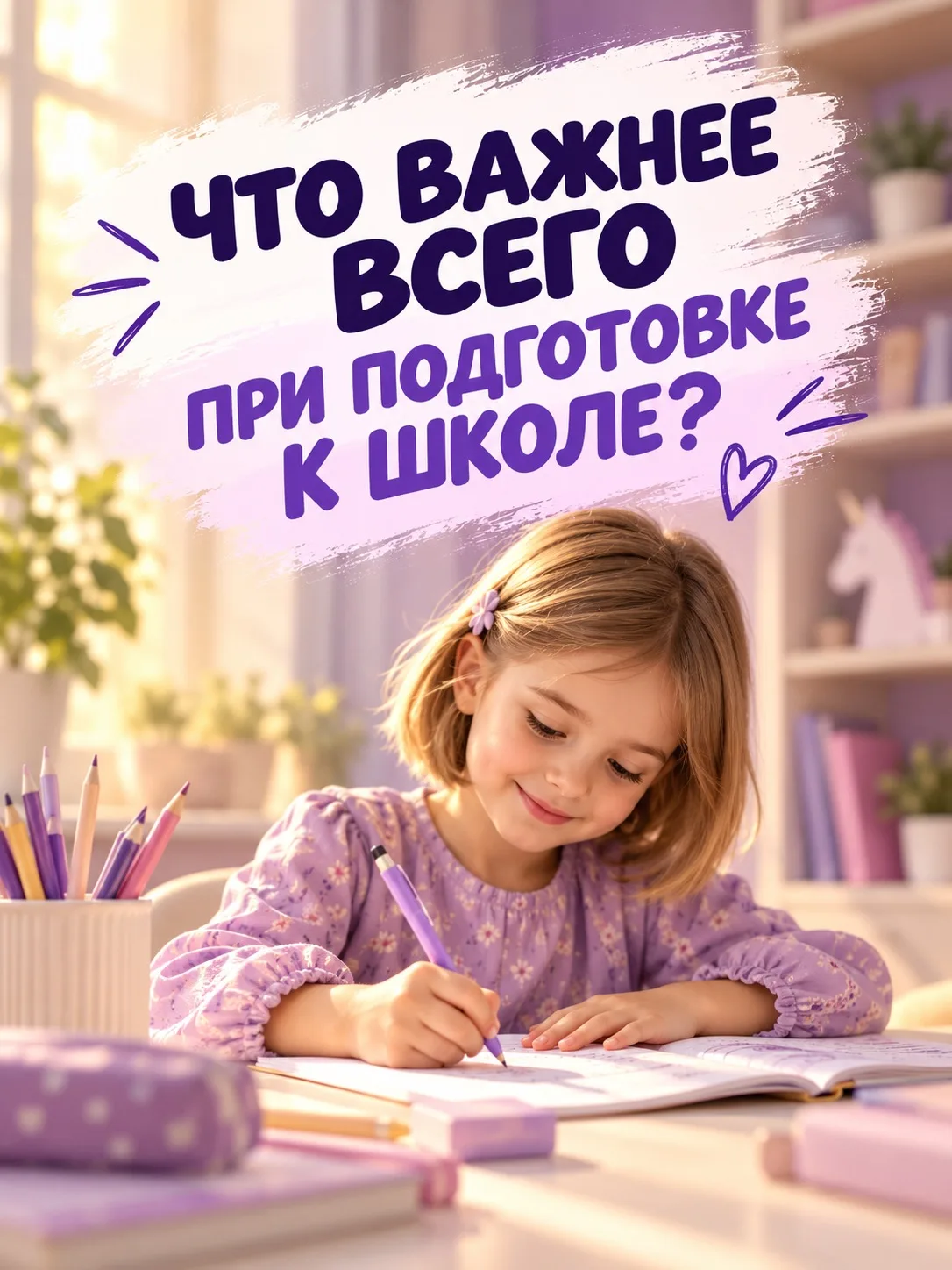 Что важнее всего в подготовке к школе?