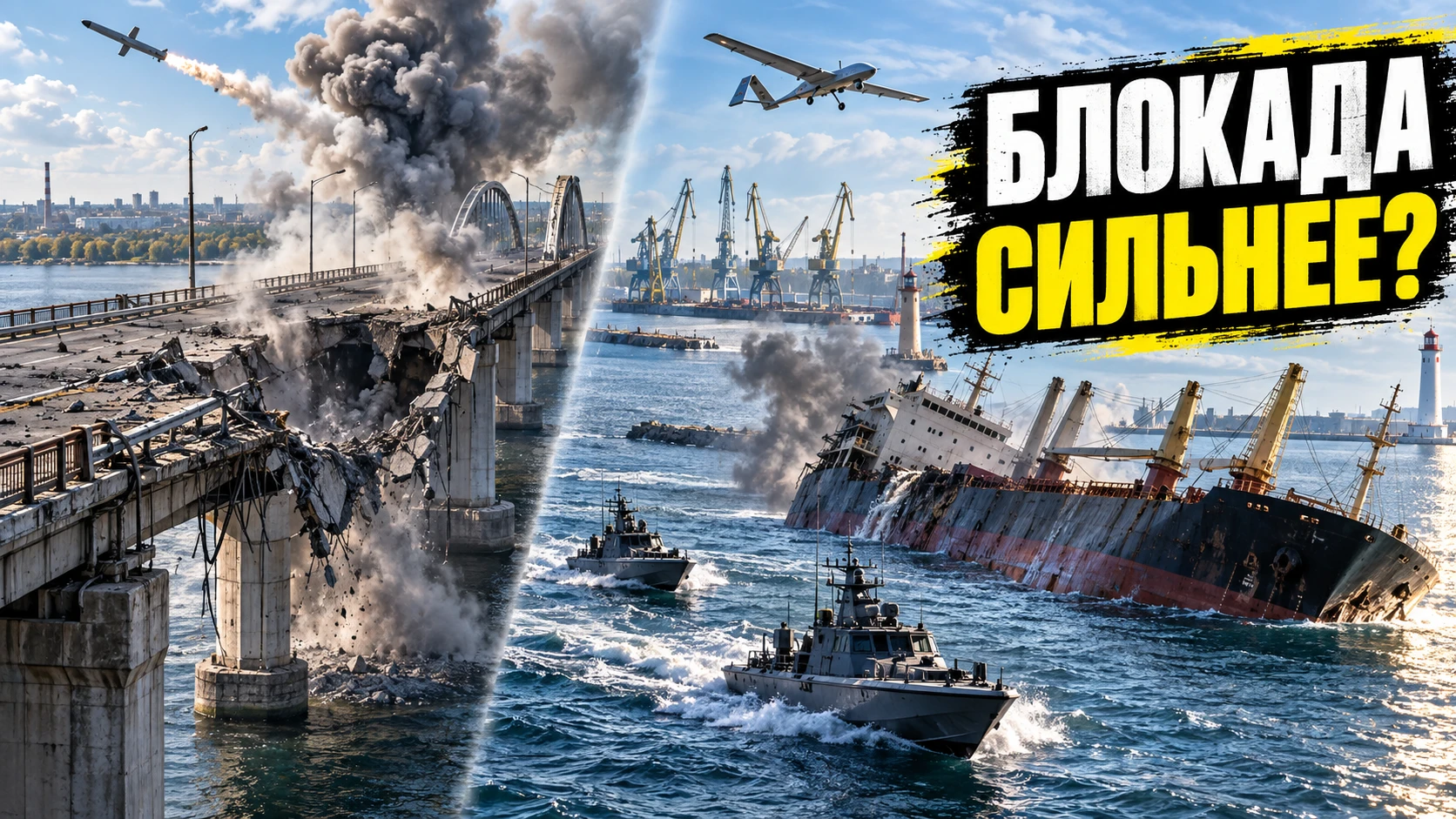 Блокада Украины будет еще сильнее?