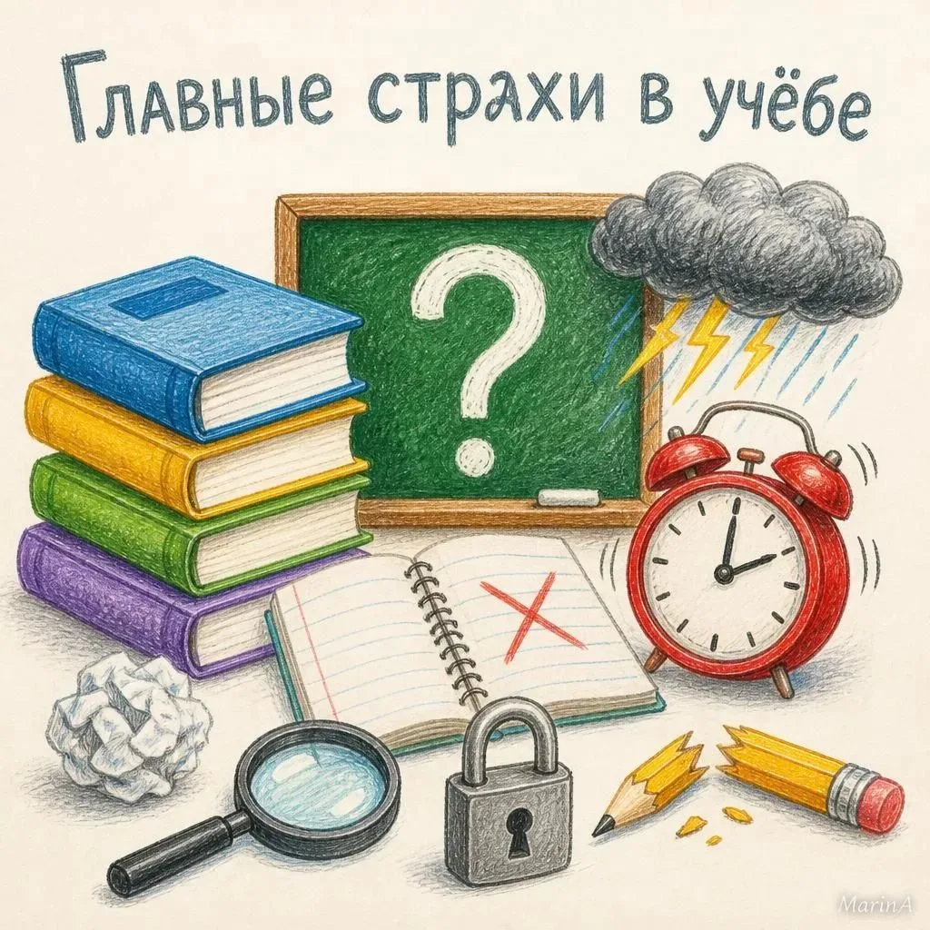 ПОДРОСТКИ: СТРАХИ,. УЧЕБА.🍁 ИЩЕМ ВЫХОД ВМЕСТЕ!