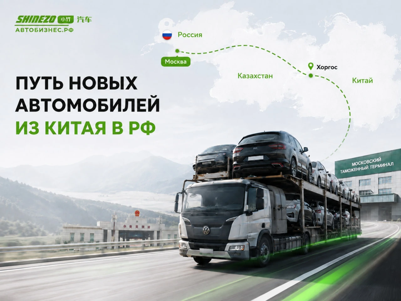 📍 ПУТЬ НОВЫХ АВТОМОБИЛЕЙ ИЗ КИТАЯ В РФ