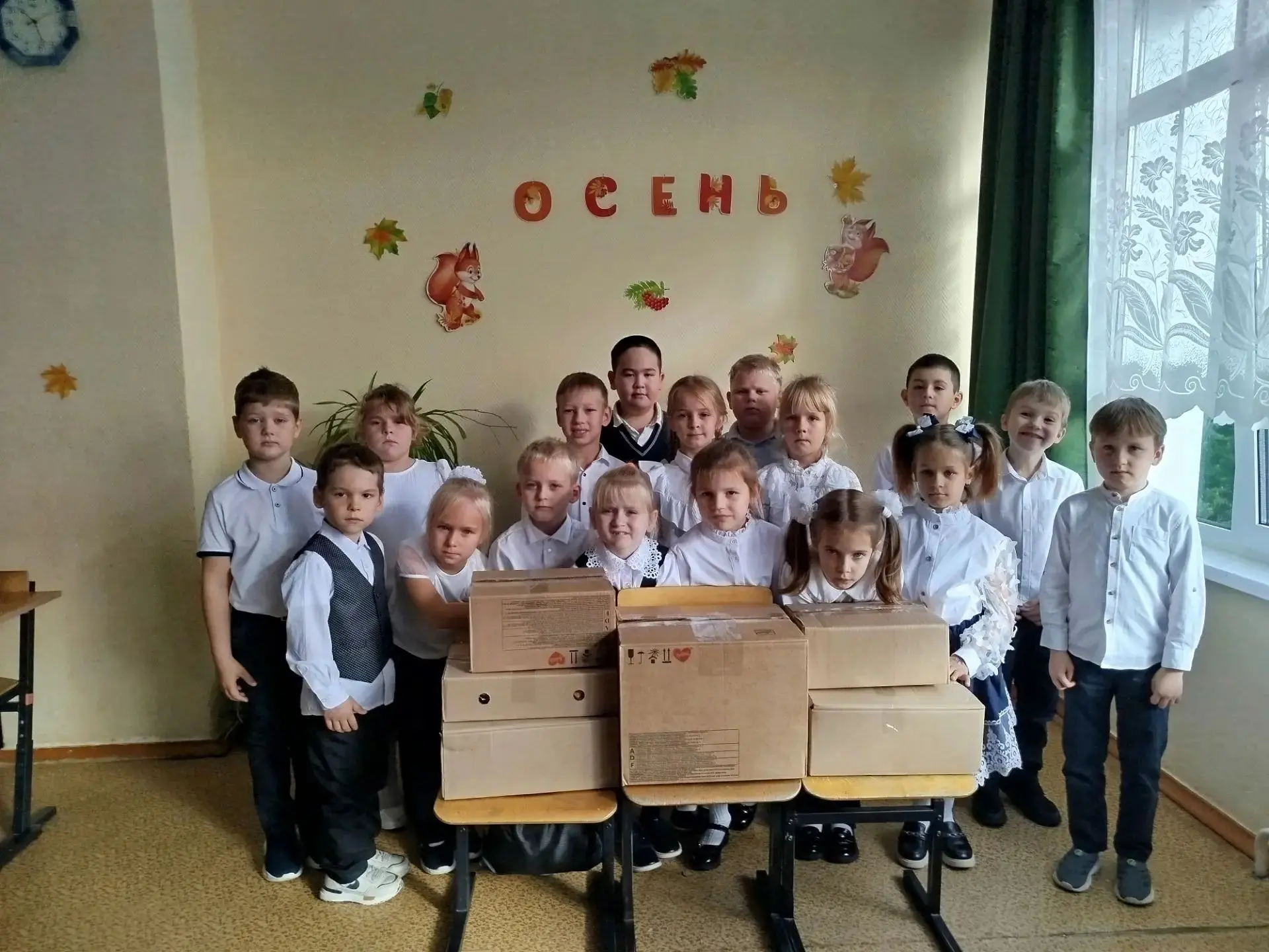 Обучающиеся 1 д класса ( классный руководитель  Кругликова Ж.А.) вместе с родителями пр...