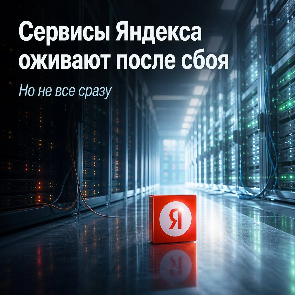 Сервисы Яндекса начали оживать после сбоя