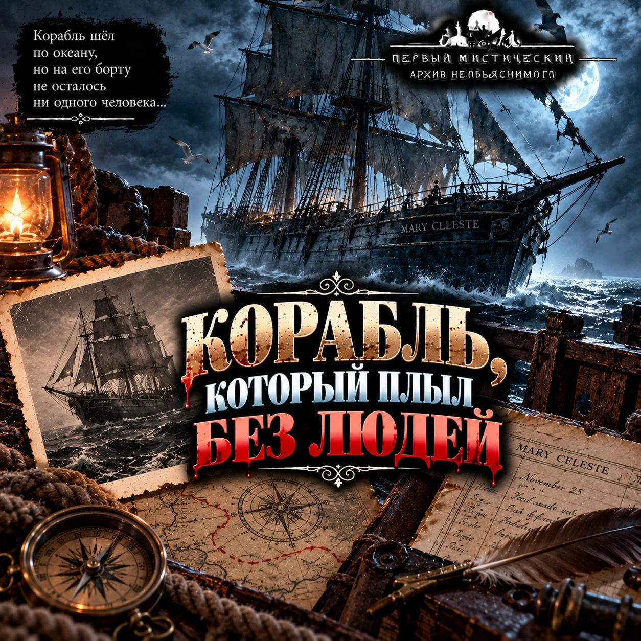 🌊 КОРАБЛЬ, КОТОРЫЙ ПЛЫЛ БЕЗ ЛЮДЕЙ