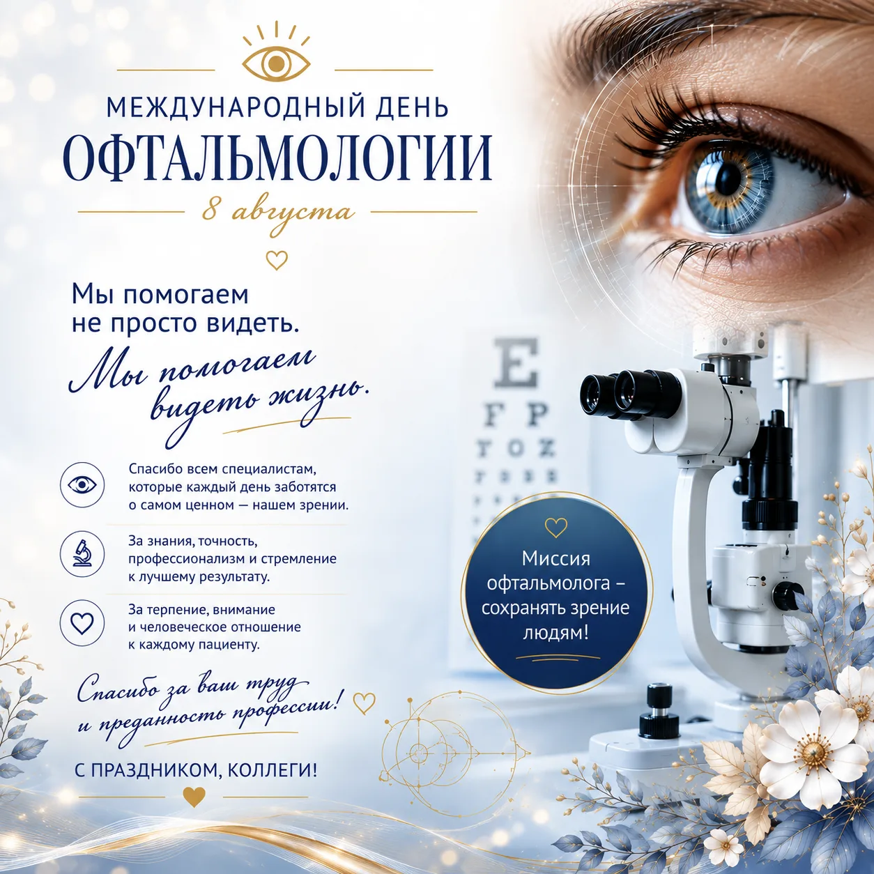С Международным днём офтальмологии!