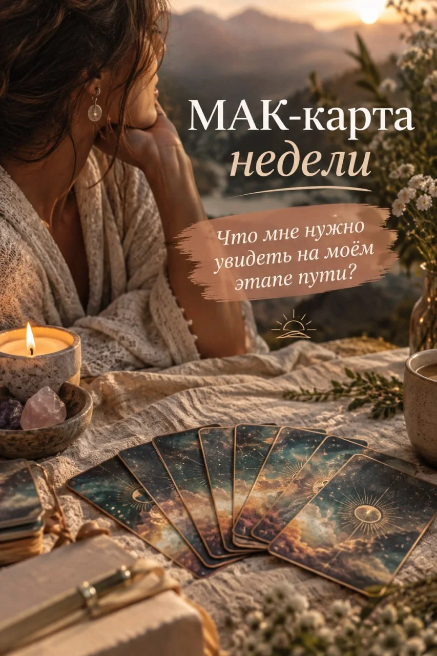 🃏 МАК-карта недели: «Что мне нужно увидеть на моём этапе пути?»
