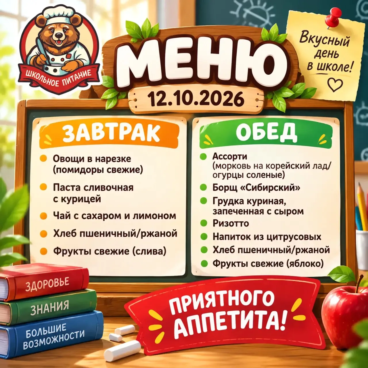 МЕНЮ 👆🙃