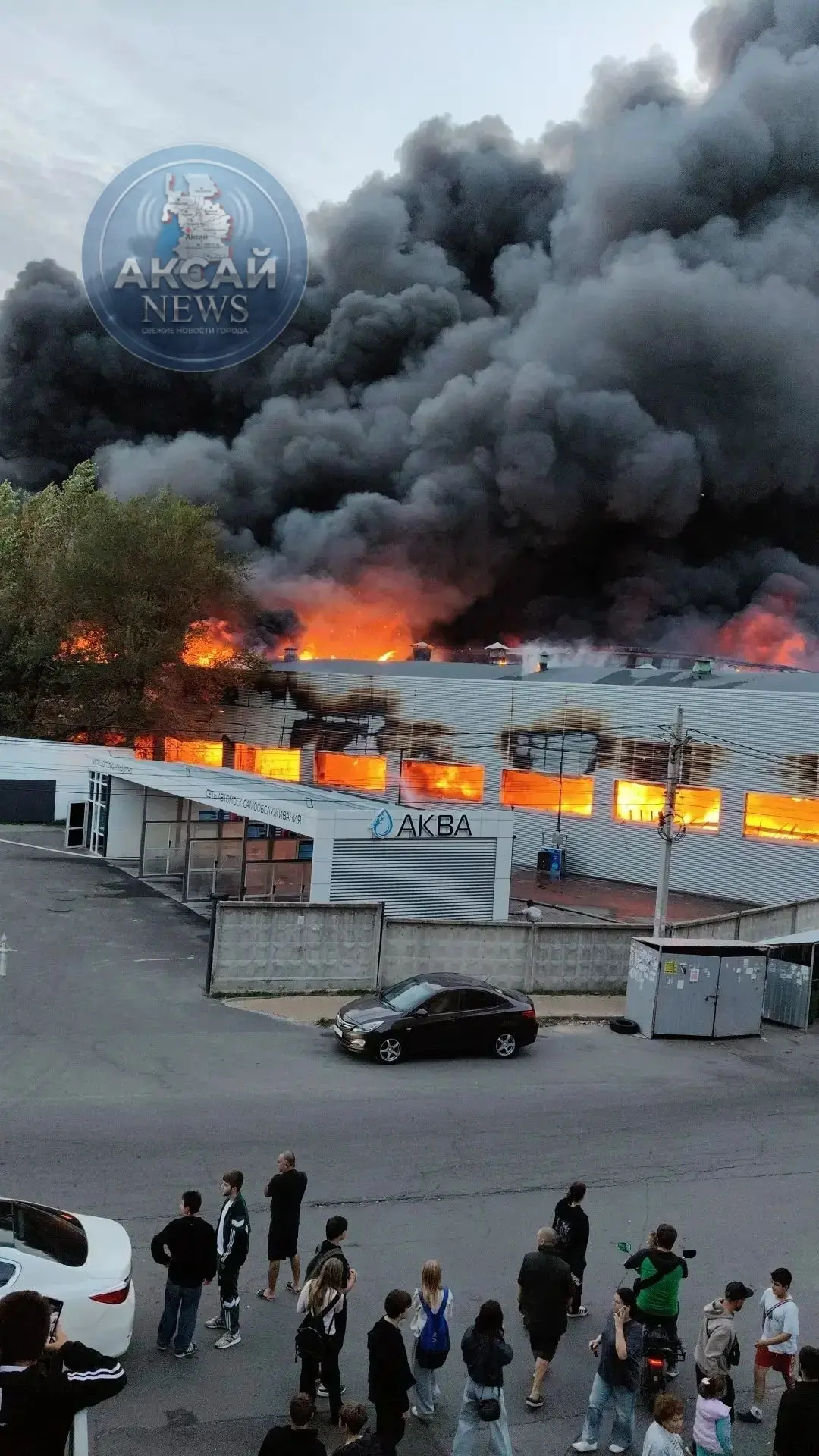 🔥 В 20:26 пожар локализован на площади 9000 квадратных метров.