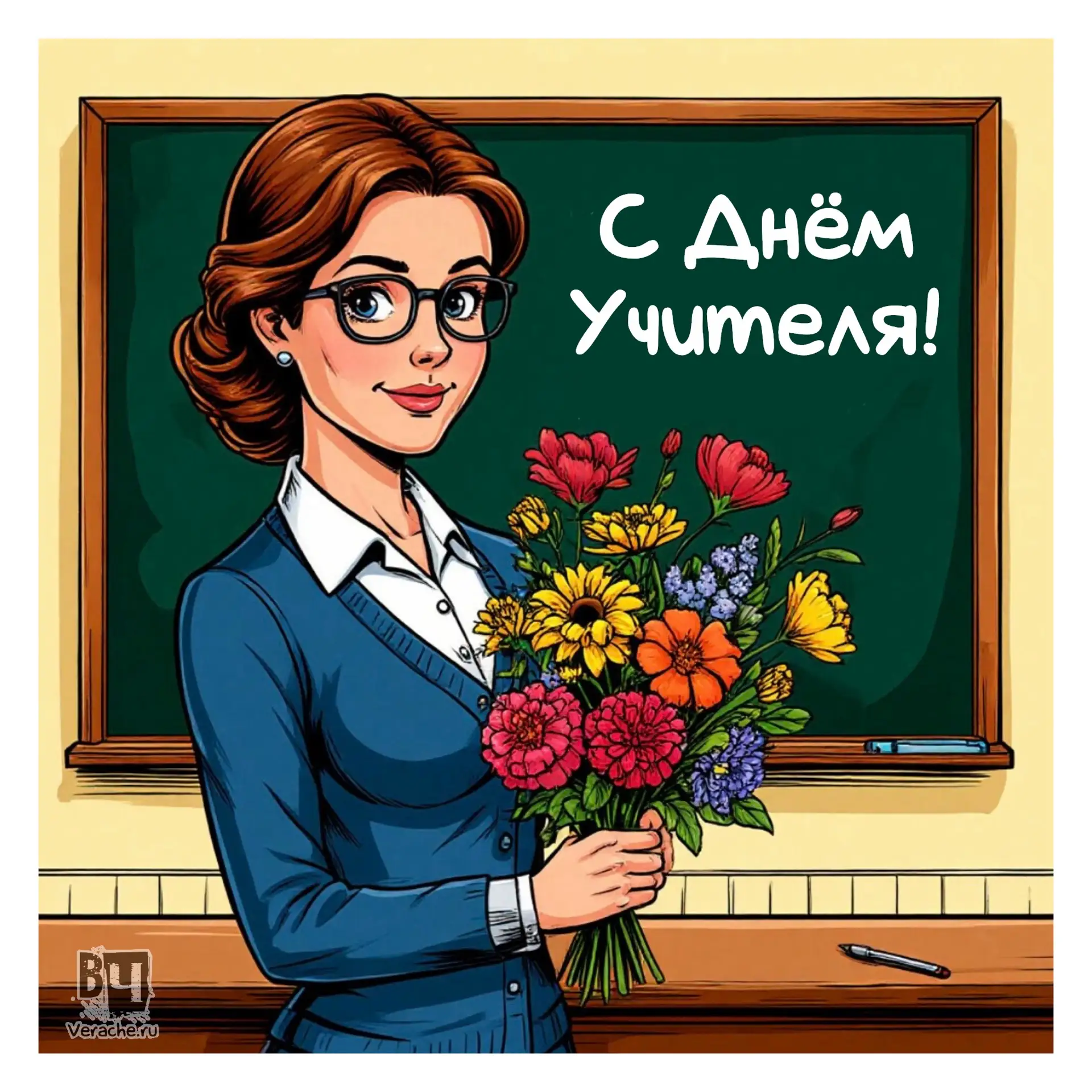 С Днём Учителя! 💐