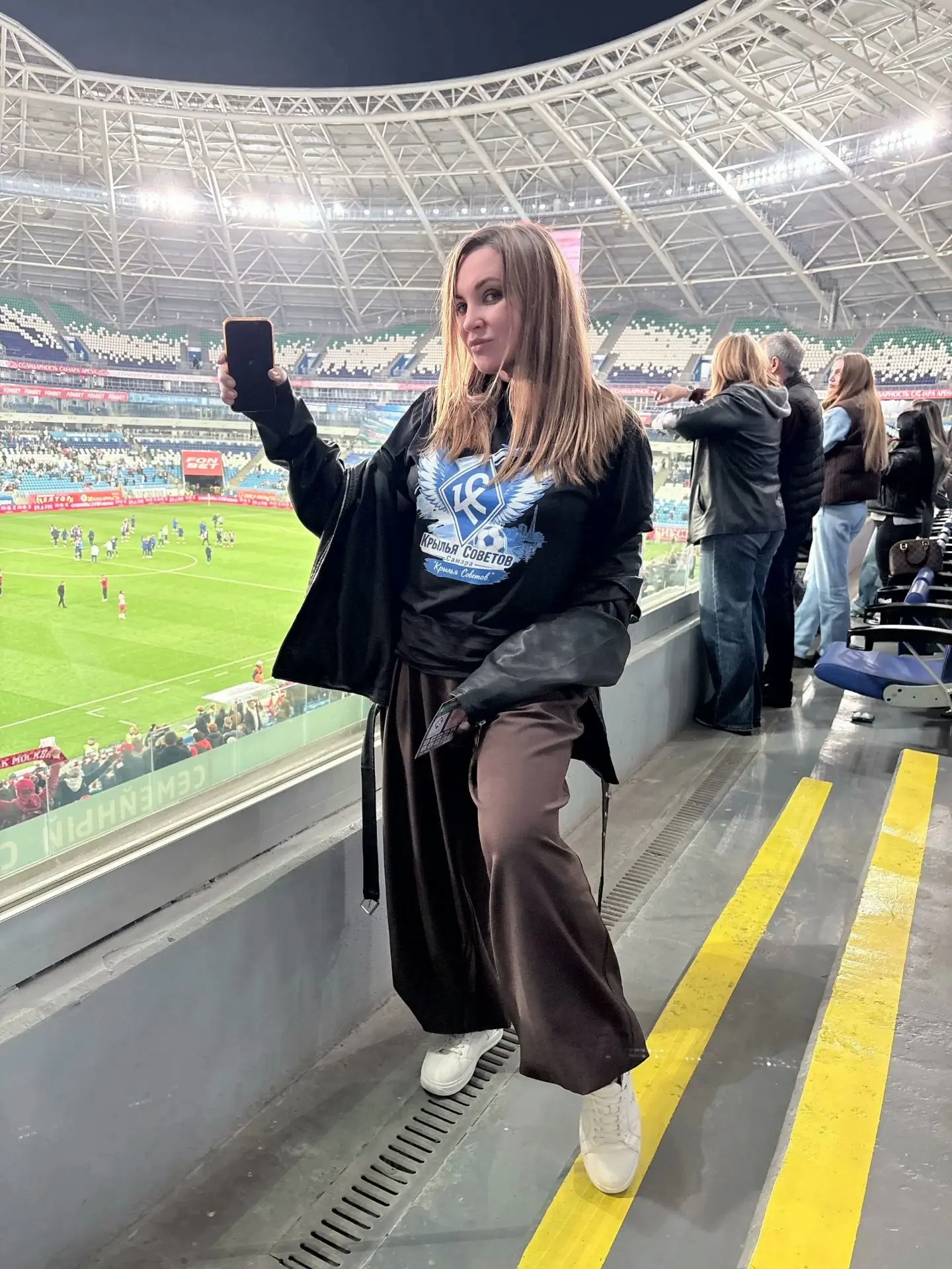 Теперь общие впечатления от посещения матча "Крылья Советов" - "Спартак".
