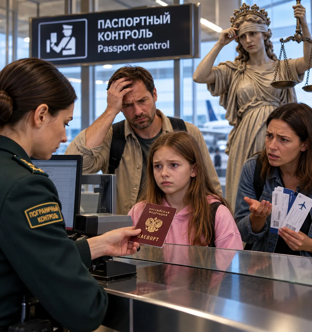 Семья из Краснодара судится с МВД из-за ошибки в загранпаспорте, из-за которой сорвалас...