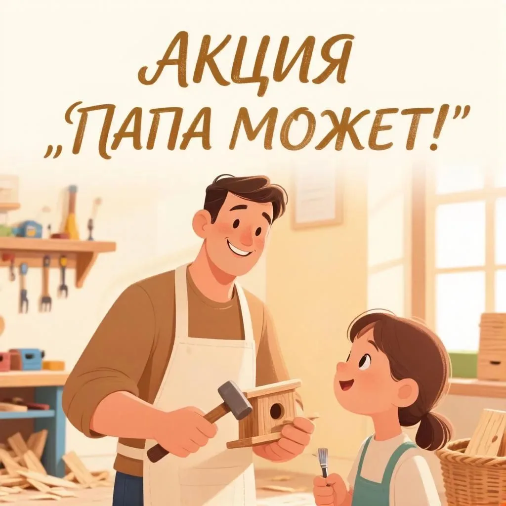 🎉 Акция «Папа может!» 🎉