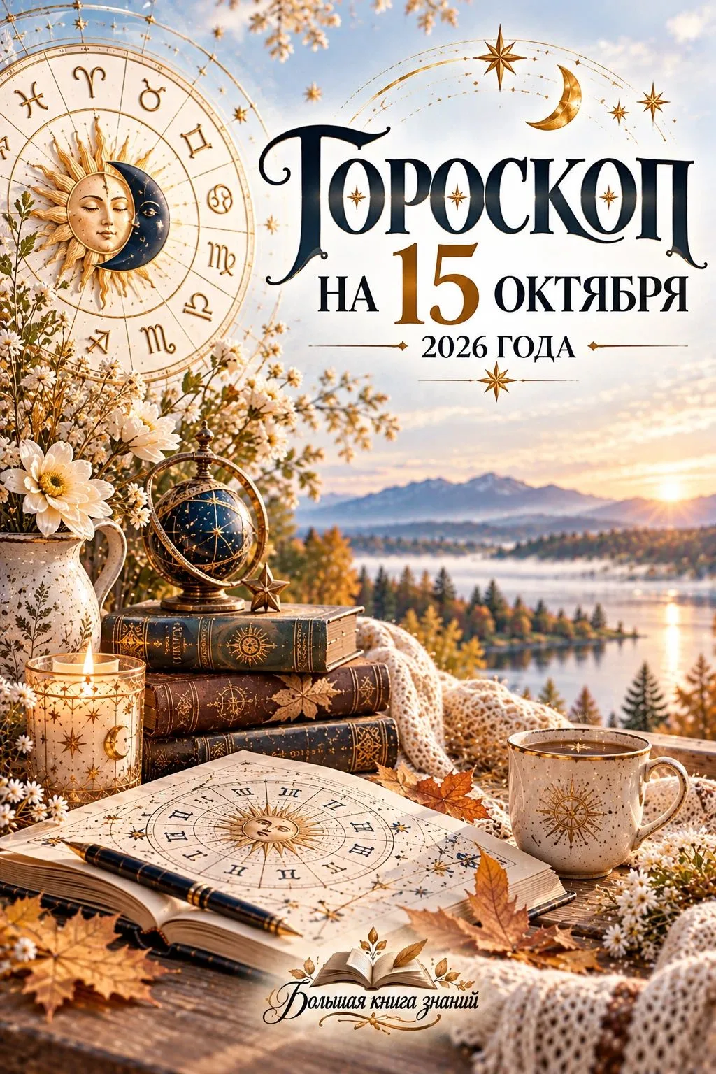 🔮 ГОРОСКОП НА 15 ОКТЯБРЯ 2026 ГОДА