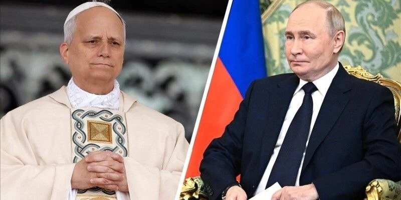 ⚡️ Владимир Путин поблагодарил Папу Римского Льва XIV за готовность содействовать урегу...