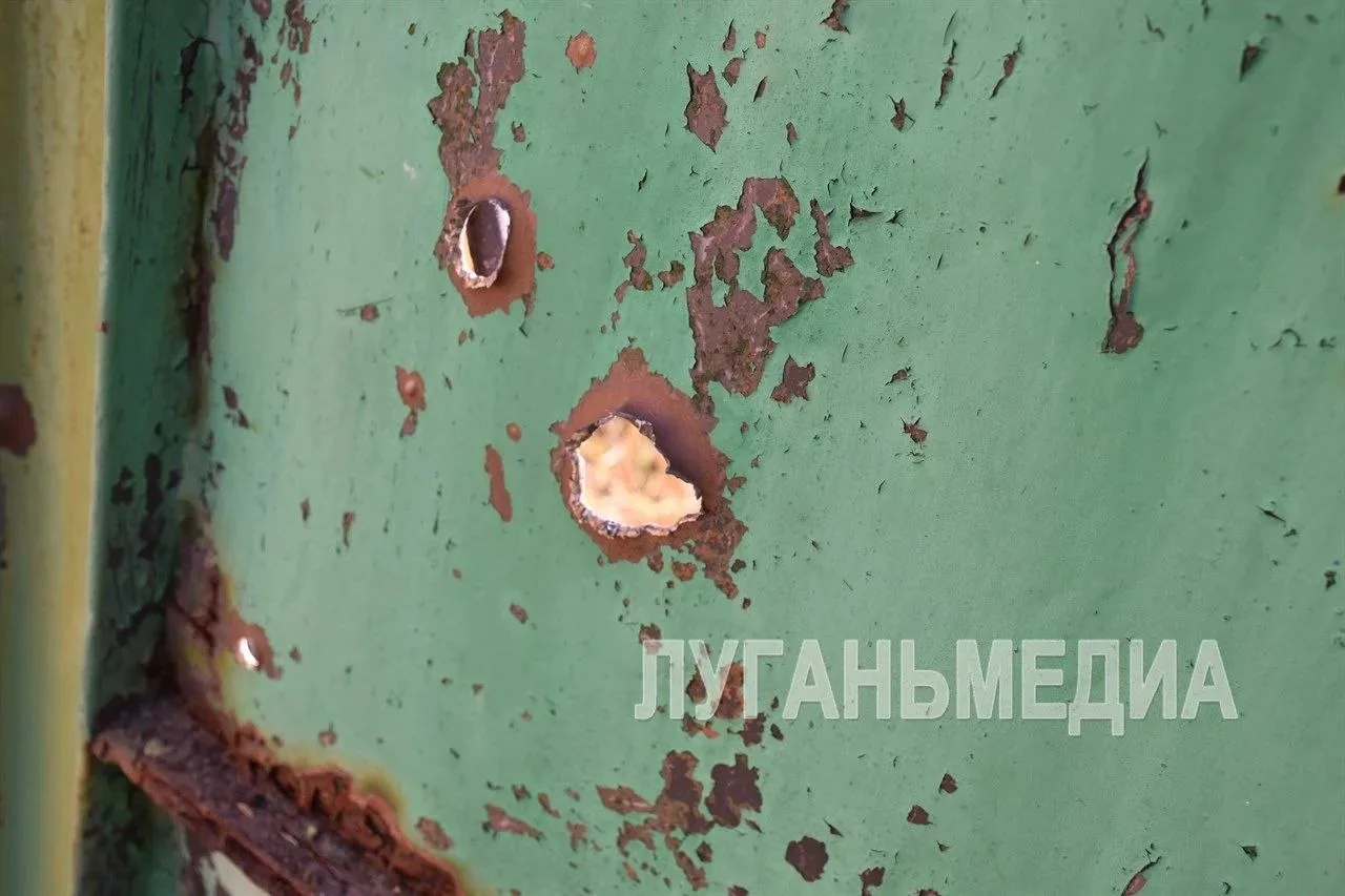 ‼️Прошедшей ночью Красный Луч подвергся обстрелу со стороны ВФУ