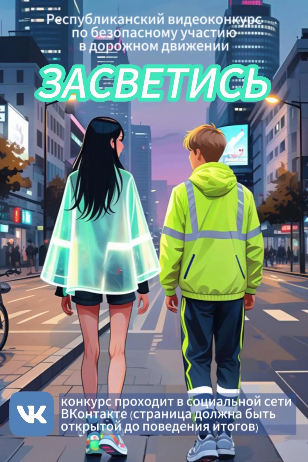 ⚡️Стань заметнее на дороге — участвуй в конкурсе «Засветись!»