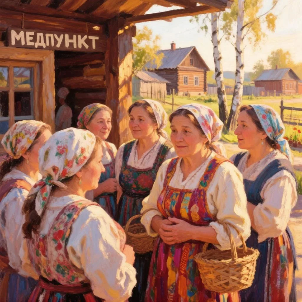 💐 Женщины села — наша гордость и опора! Приглашаем на бесплатные обследования!