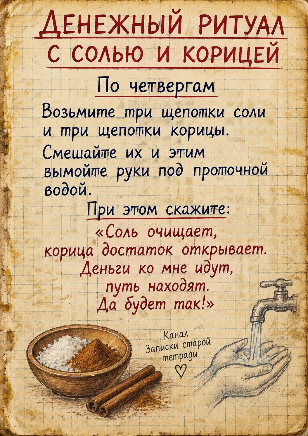 ЗАПИСКИ СТАРОЙ ТЕТРАДИ Подпишись
