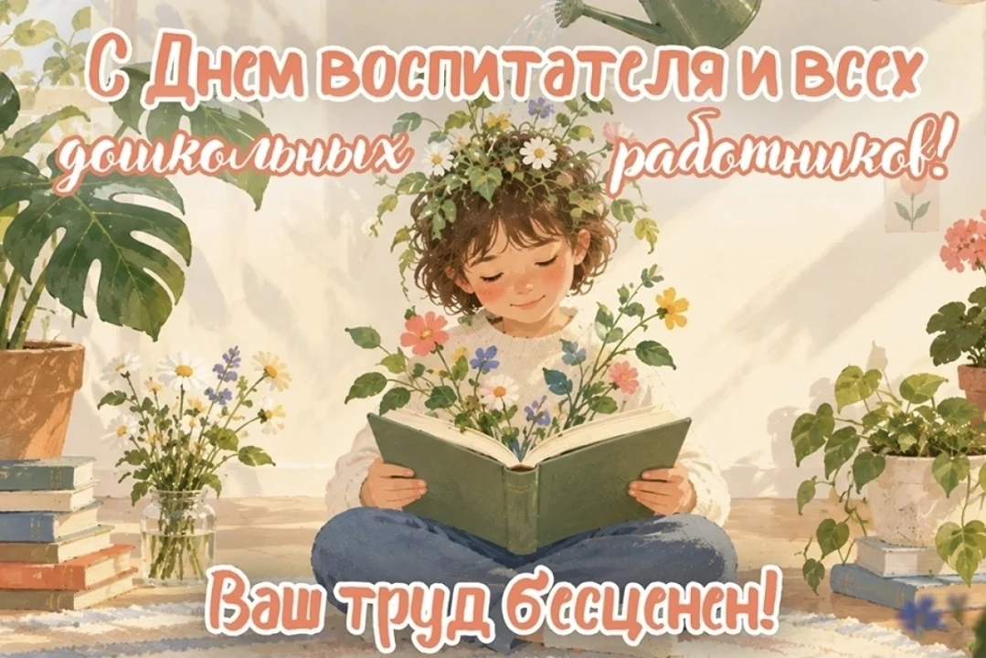 27 сентября — День воспитателя и всех дошкольных работников!