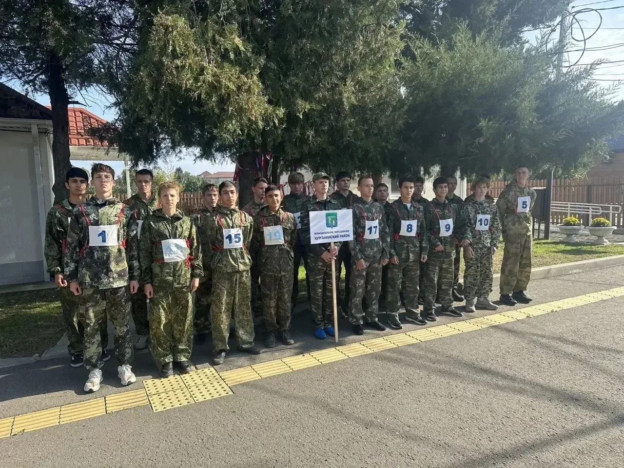 Допризывная молодёжь на дистанции!