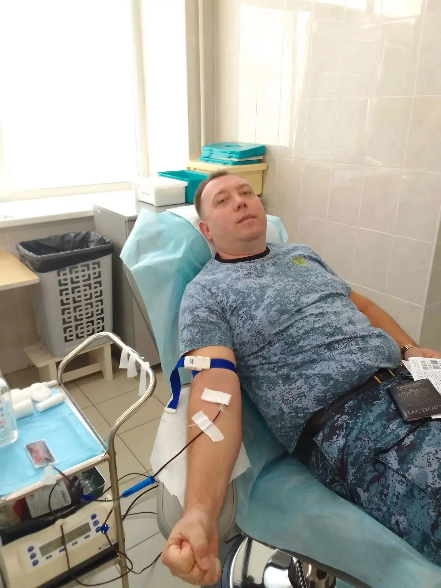 💢 Защита по долгу, спасение по зову сердца: судебные приставы снова в сдали кровь 💢