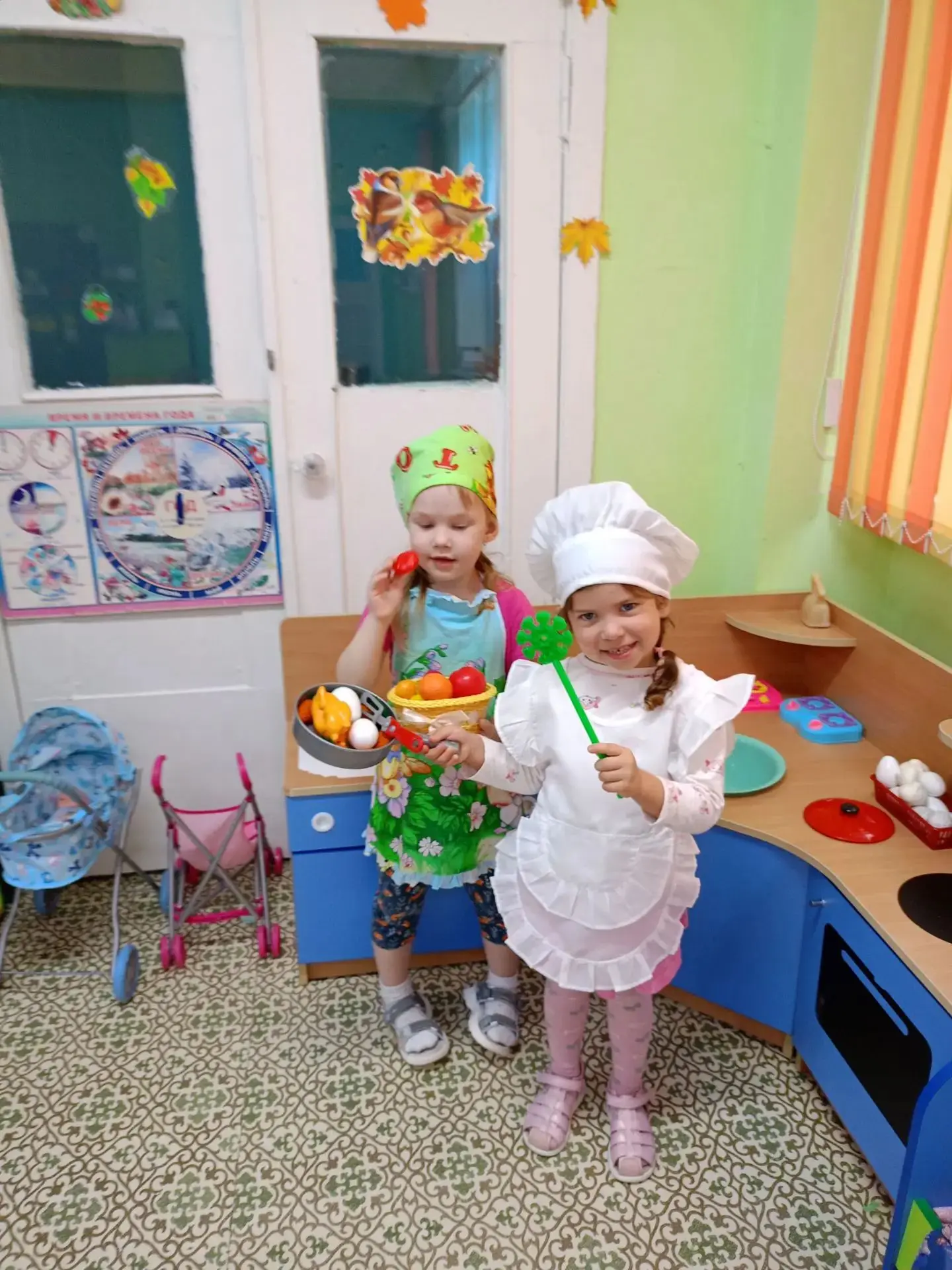 Ролевая игра "Готовим завтрак". Поручение в группе (собрать кубики) в средней группе " ...