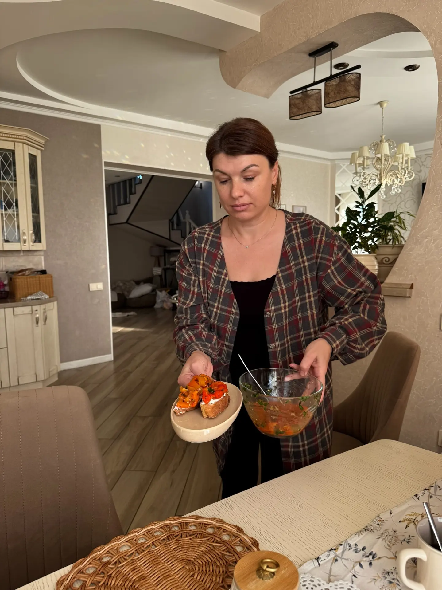 Закуска из запеченного болгарского перца