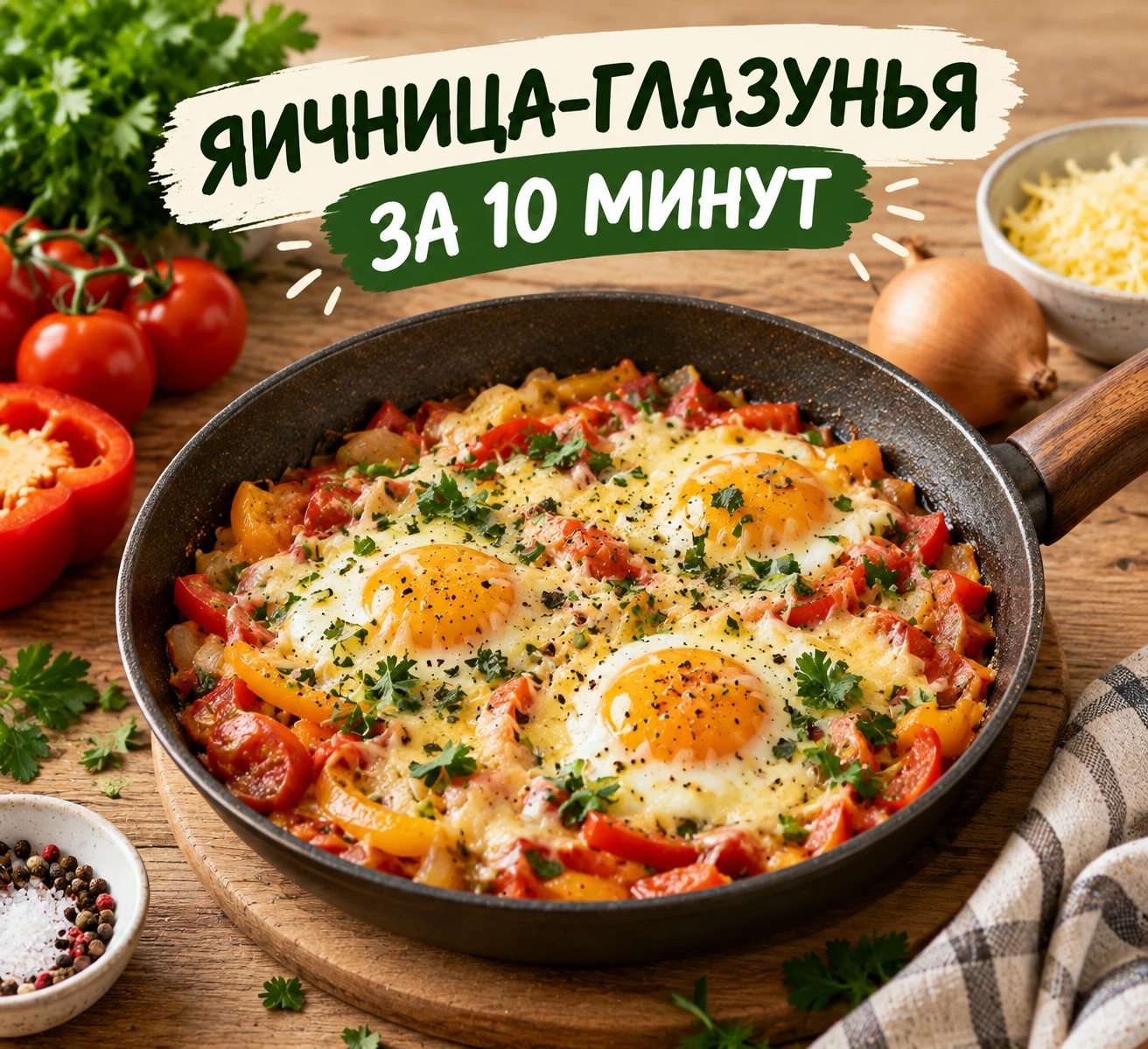 РУБРИКА "ЗАВТРАК ЗА 5-10 МИН" ⏰