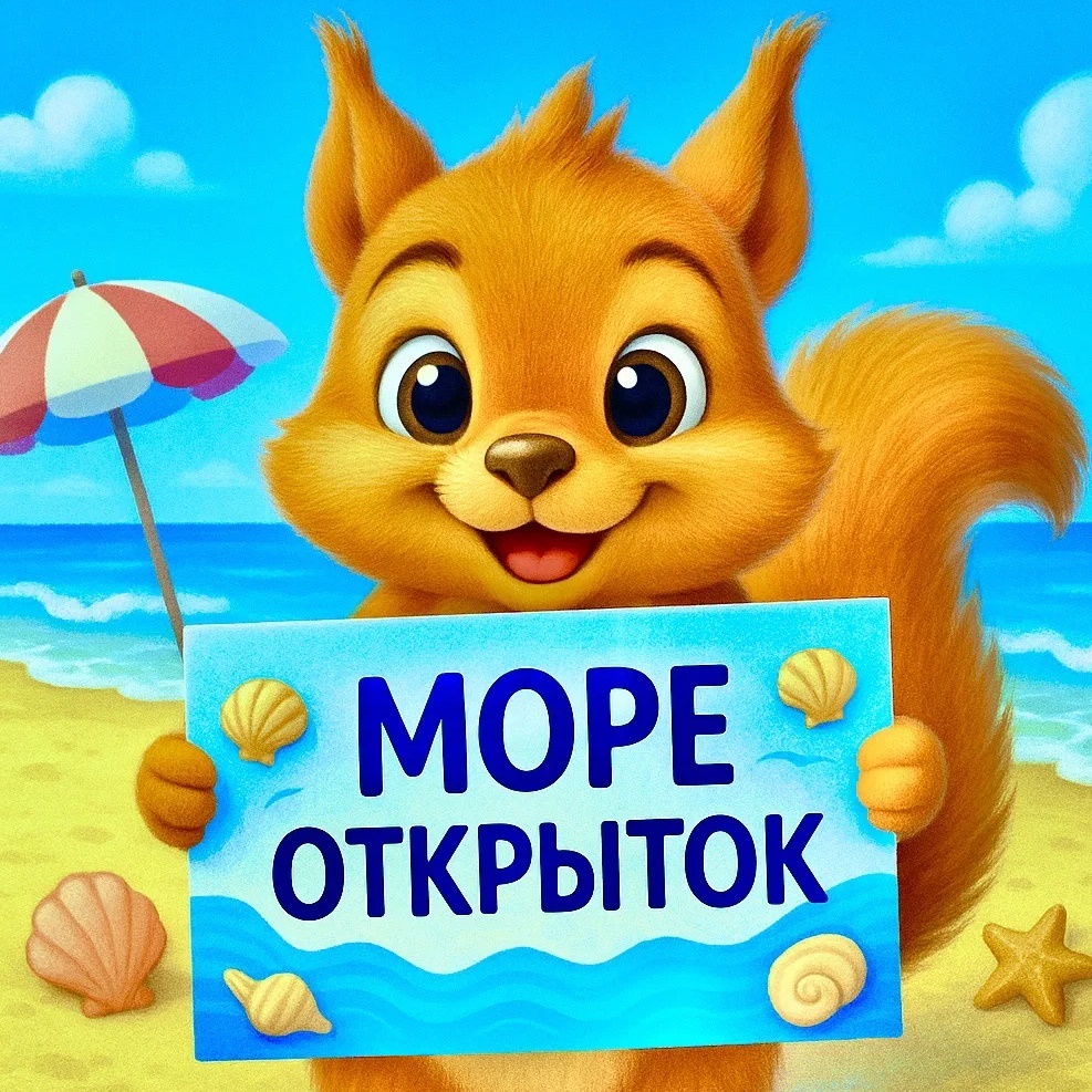 МОРЕ ОТКРЫТОК 🏖️💌