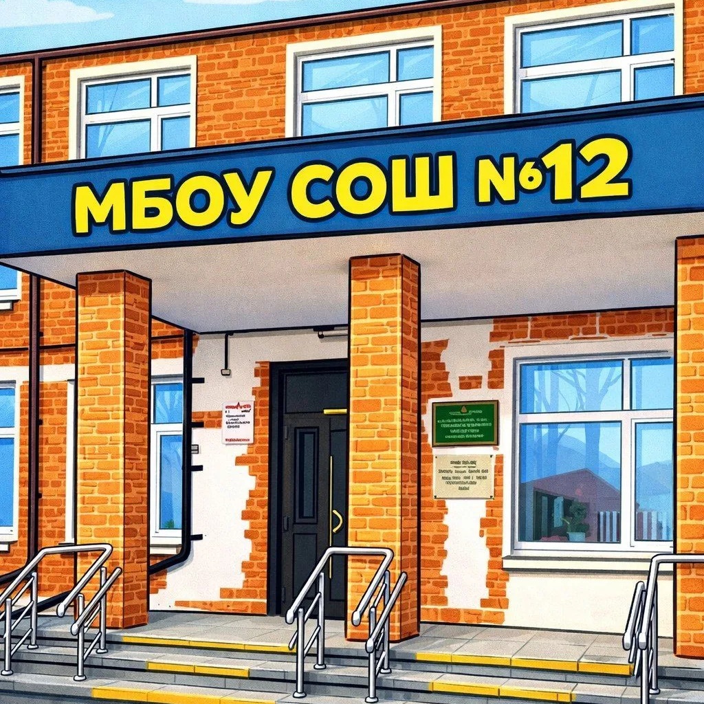 МБОУ СОШ №12 имени А.С.Пушкина ст.Кавказская МО Кавказский  район