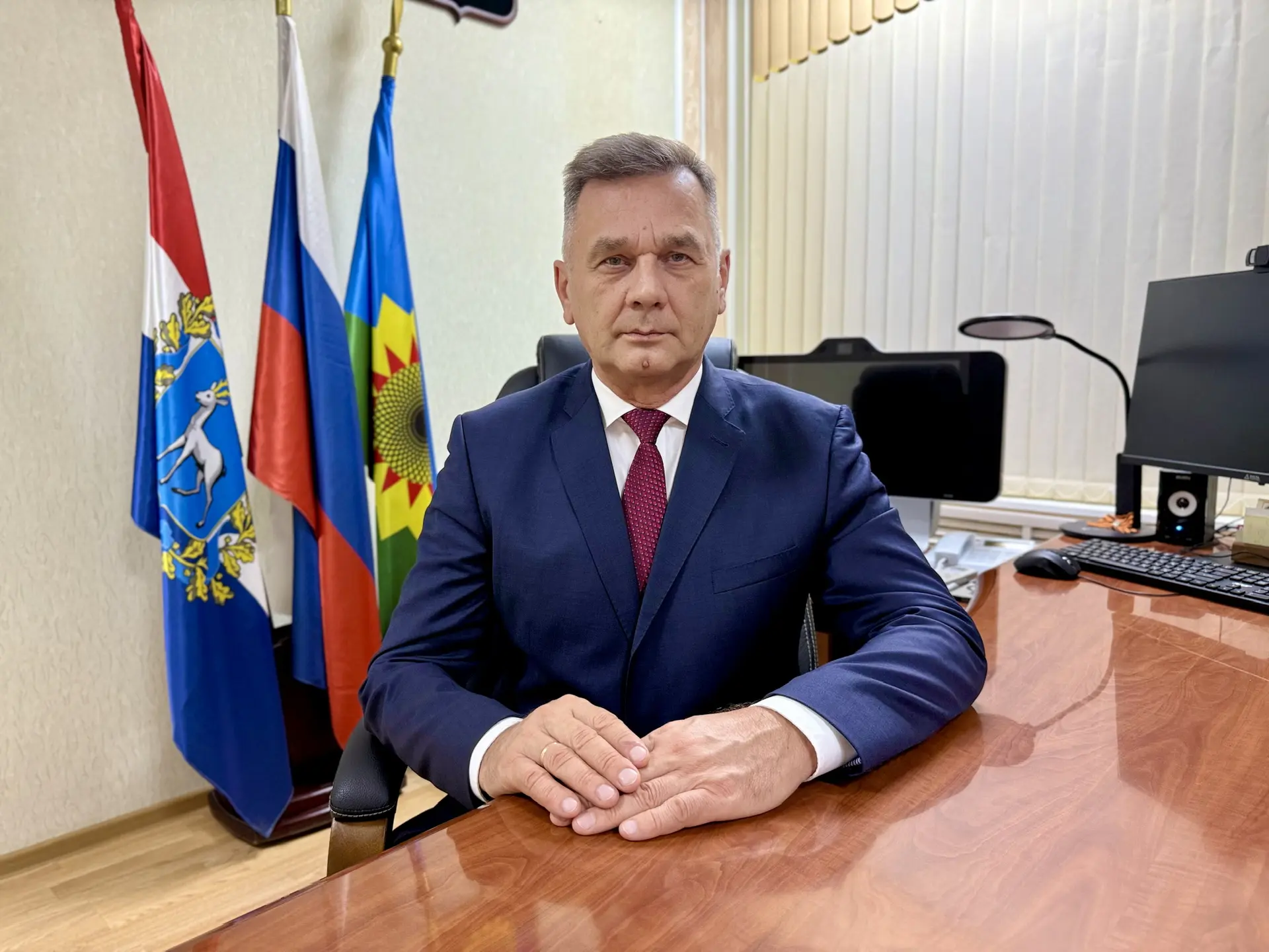 Михаил Чернов - Глава Богатовского района