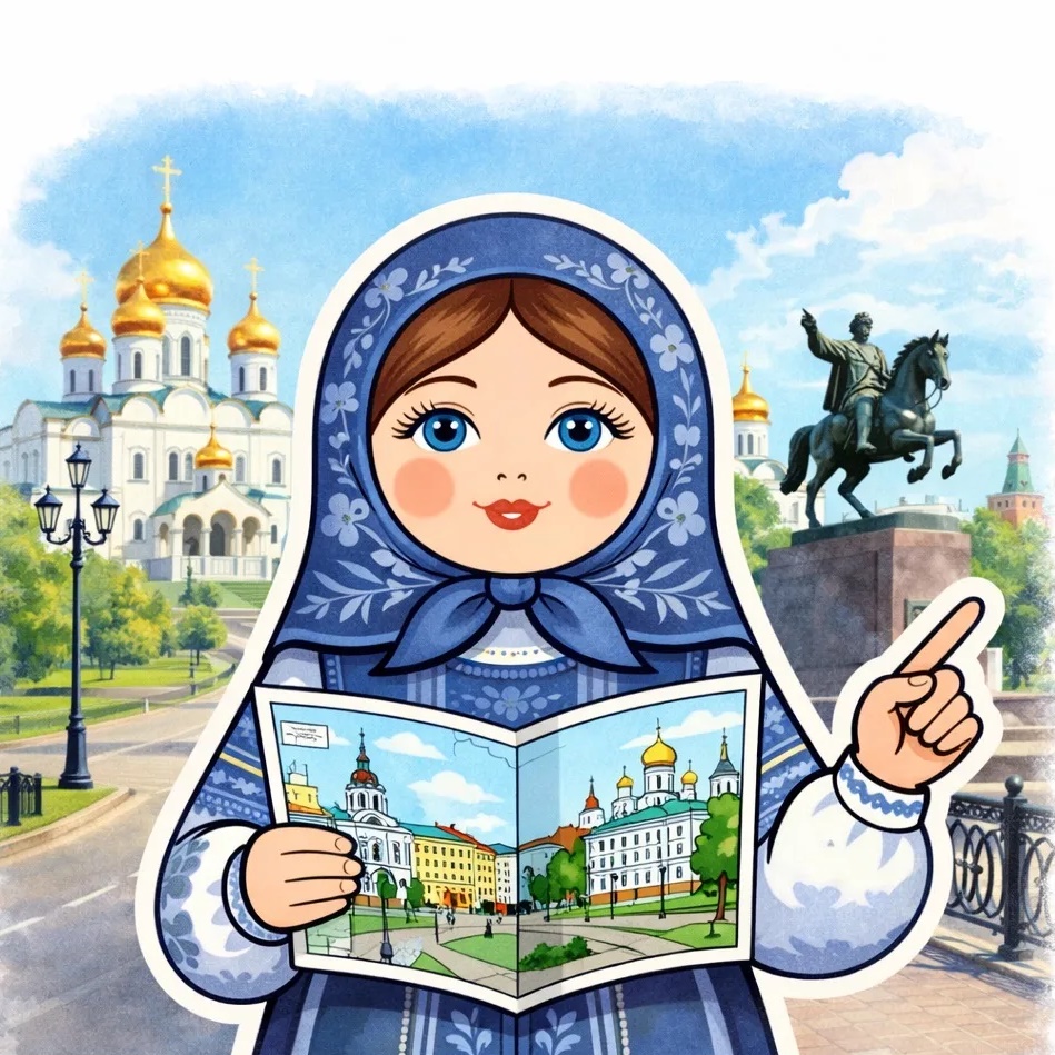 Матрешка-гид | куда пойти с ребенком в Ростове