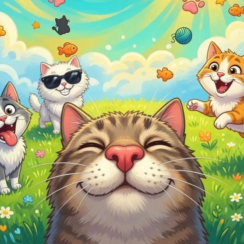 Усатый Хвост 🐾 — смешные коты, котики и кошки