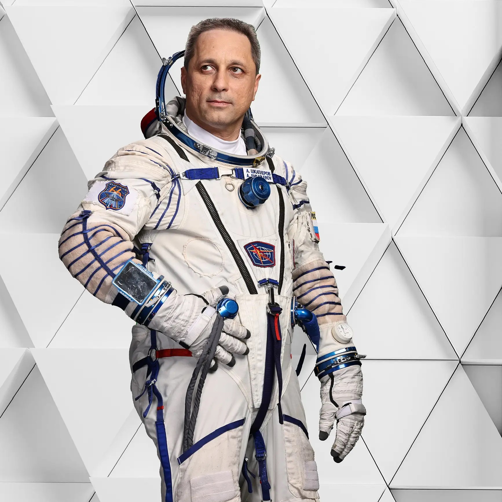 Космонавт Антон Шкаплеров