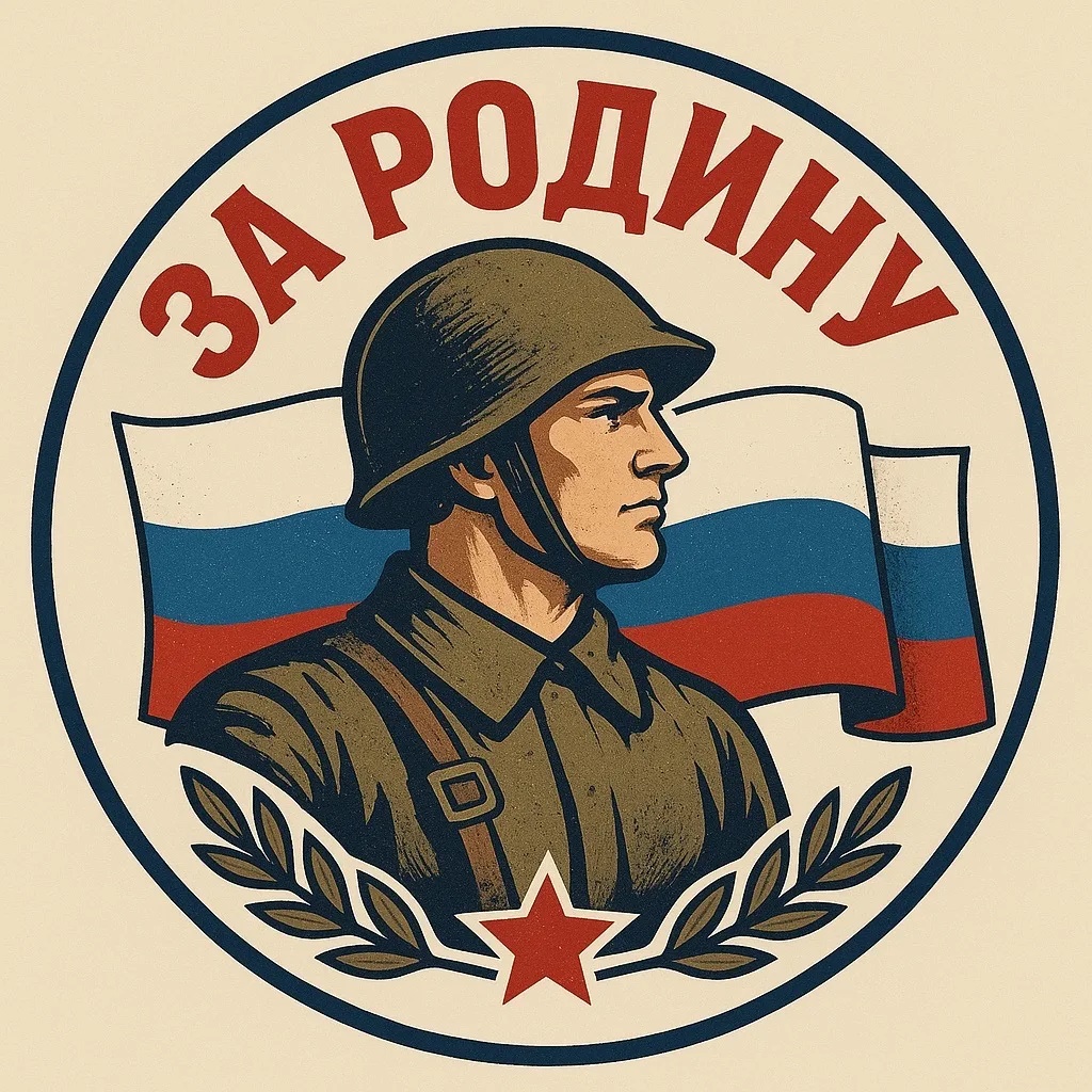 Логотип канала ZA РОДИНУ