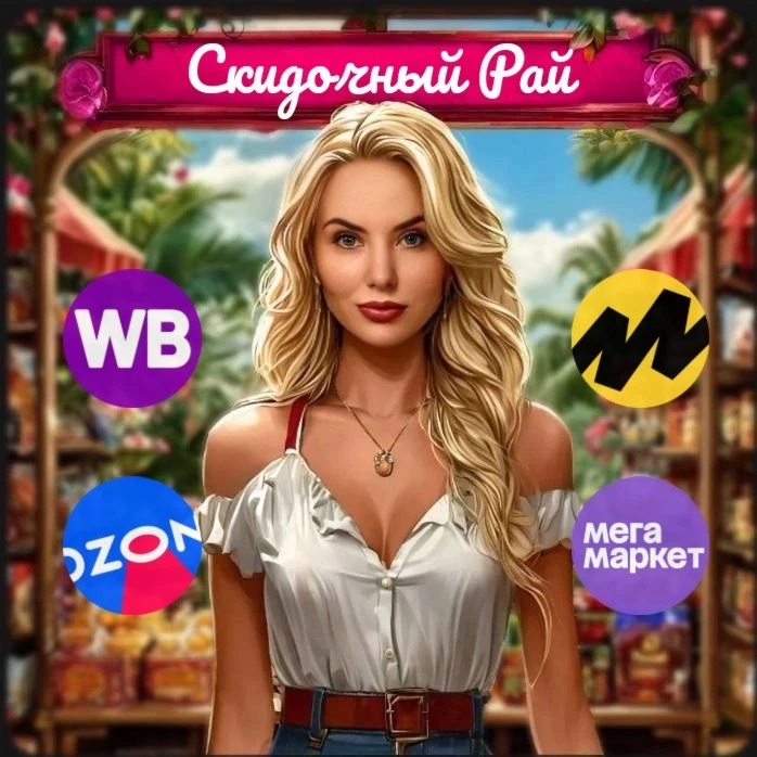 Логотип канала Скидочный рай